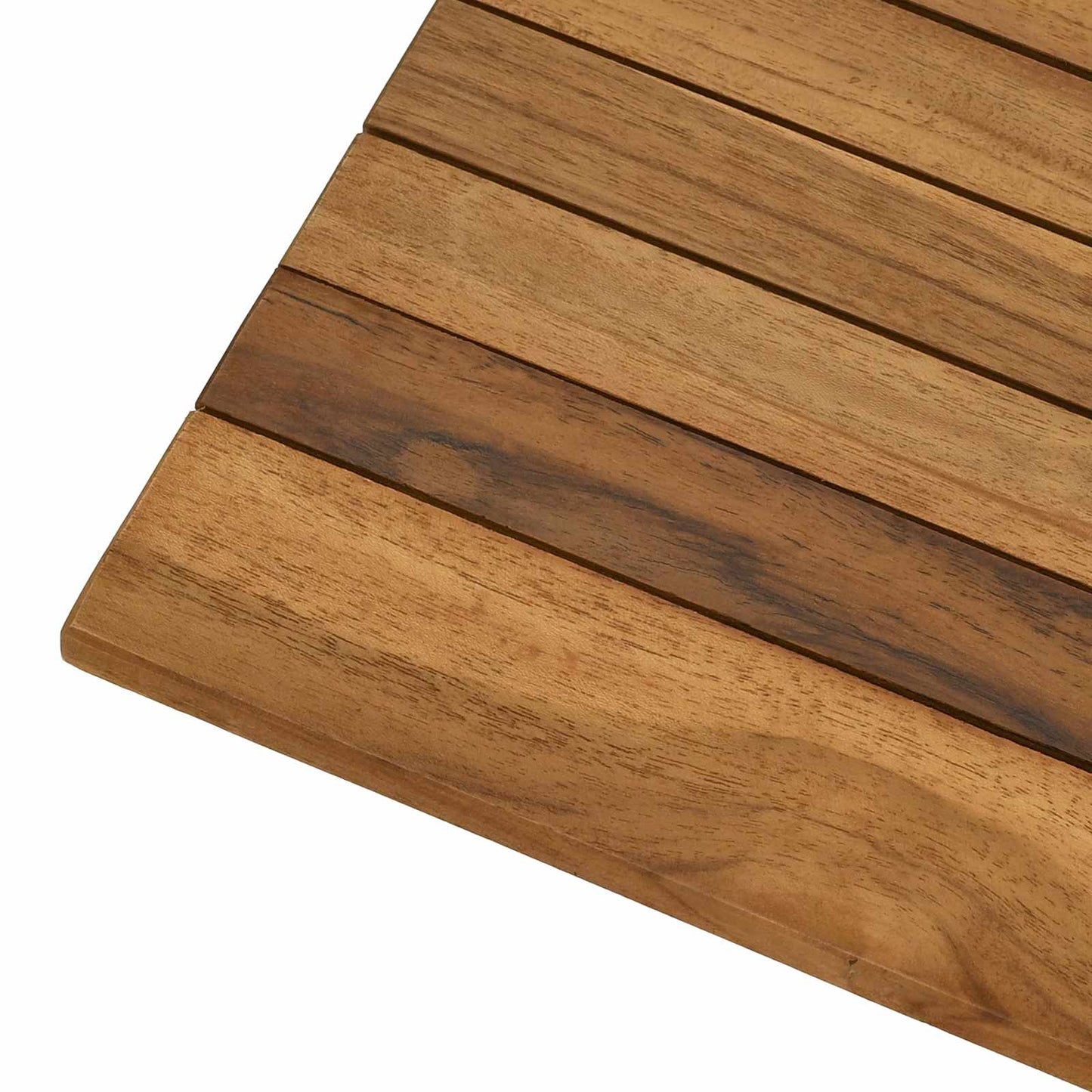 vidaXL Table Top 40 x 40 x 3.5 cm Square Solid Teak Wood Natural
