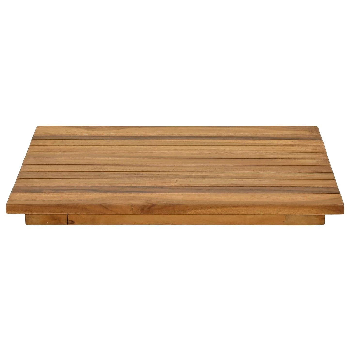 vidaXL Table Top 40 x 40 x 3.5 cm Square Solid Teak Wood Natural