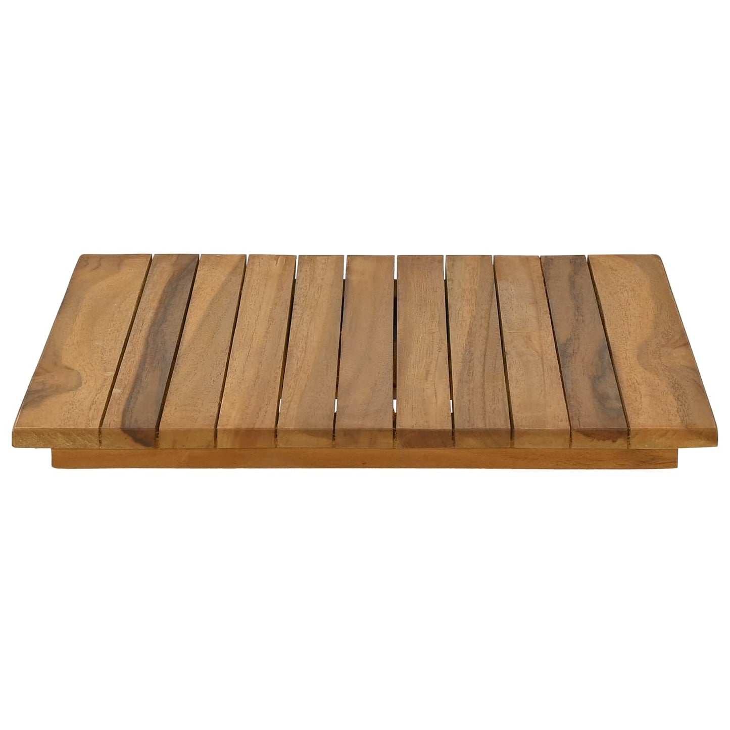 vidaXL Table Top 40 x 40 x 3.5 cm Square Solid Teak Wood Natural