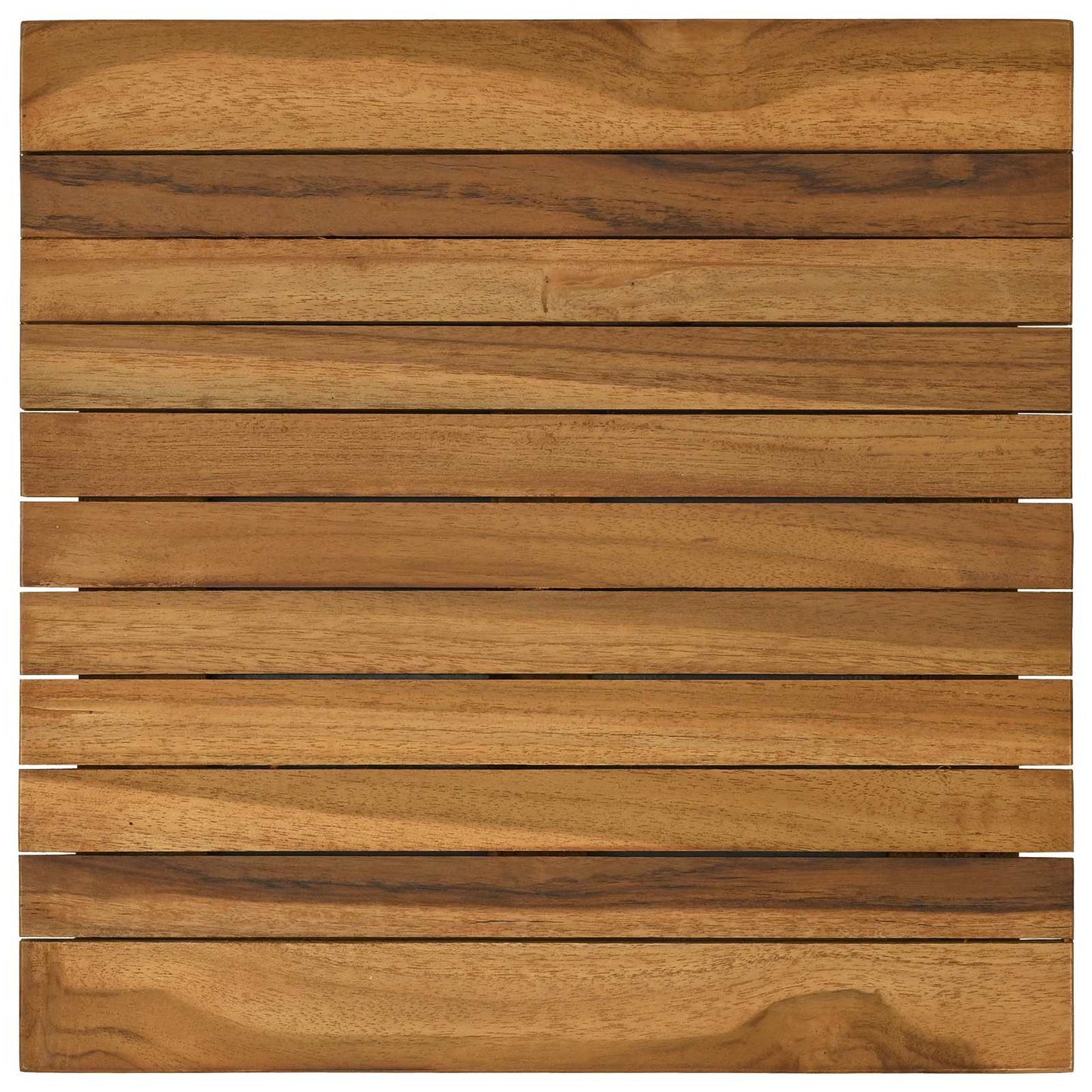 vidaXL Table Top 40 x 40 x 3.5 cm Square Solid Teak Wood Natural