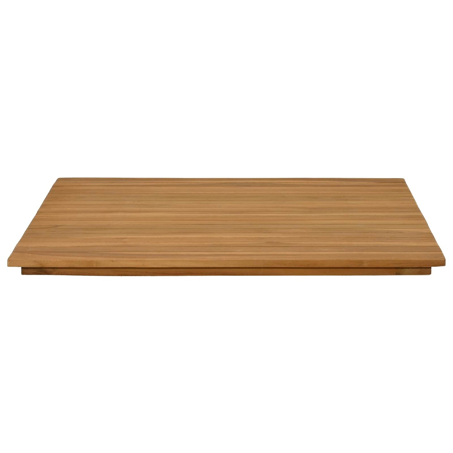 vidaXL Table Top 70 x 70 x 3.5 cm Square Solid Teak Wood Natural