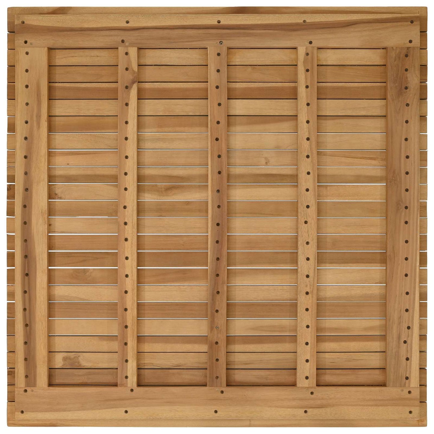 vidaXL Table Top 90 x 90 x 3.5 cm Square Solid Teak Wood Natural