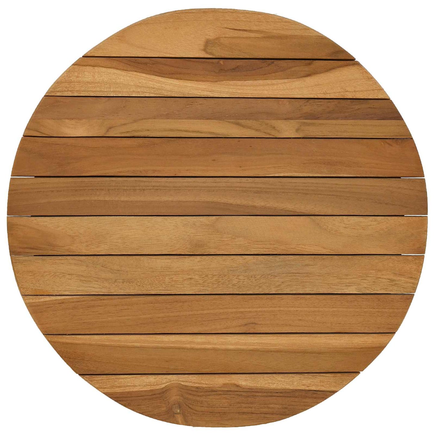 vidaXL Table Top Ø 40 x 3.5 Round Solid Teak Wood Natural