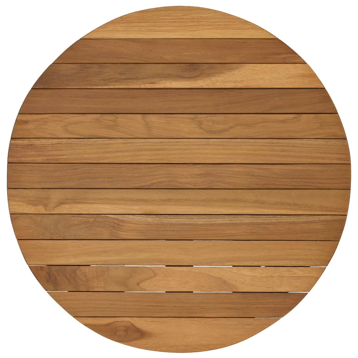 vidaXL Table Top Ø 50 x 3.5 Round Solid Teak Wood Natural
