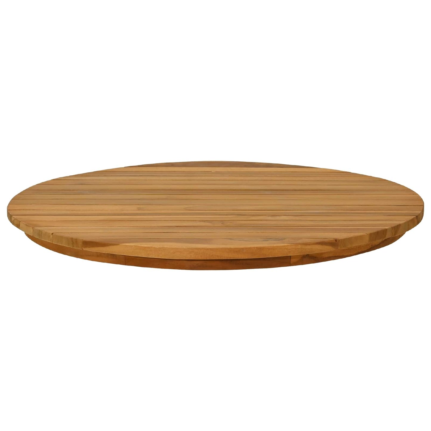 vidaXL Table Top Ø 60 x 3.5 Round Solid Teak Wood Natural