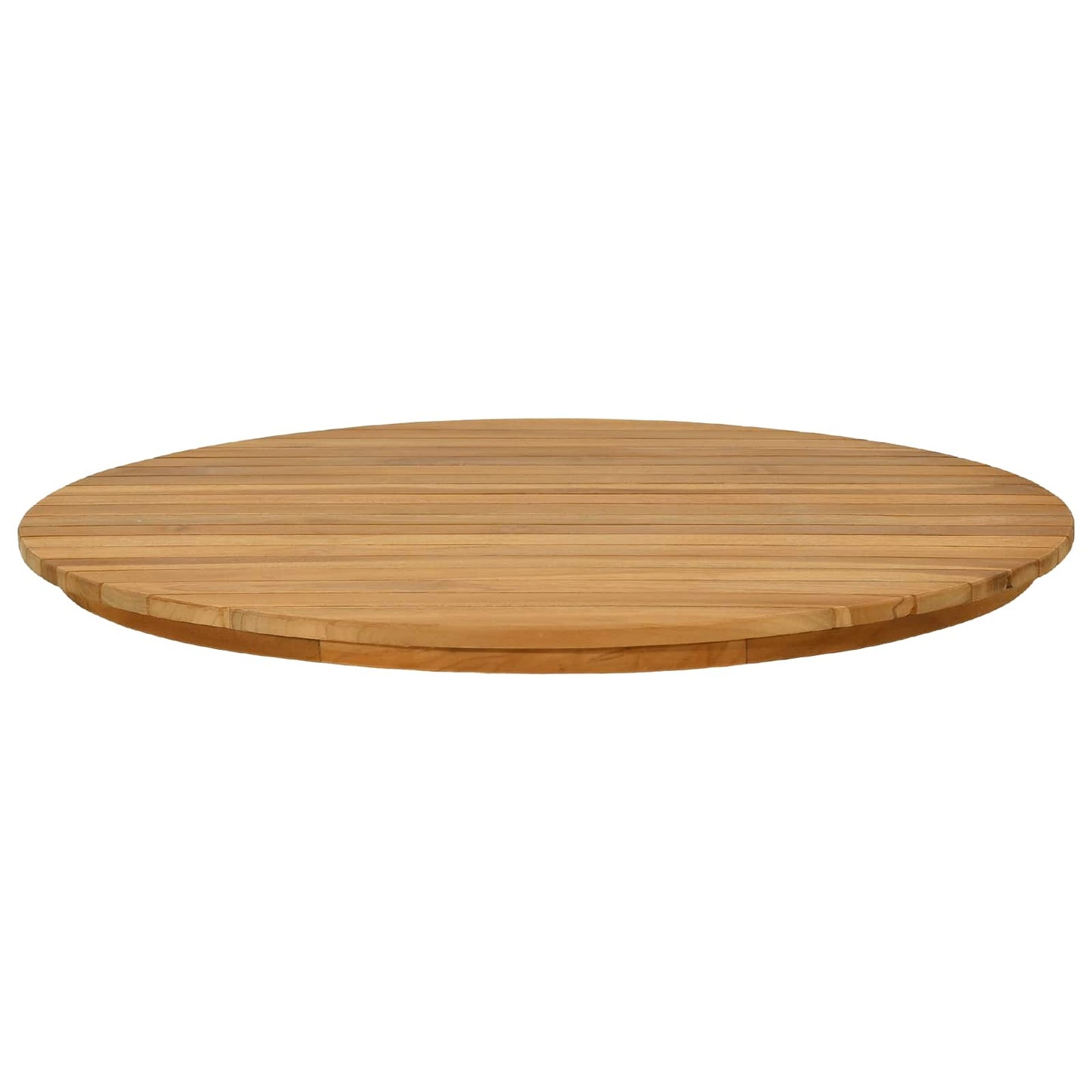 vidaXL Table Top Ø 70 x 3.5 Round Solid Teak Wood Natural