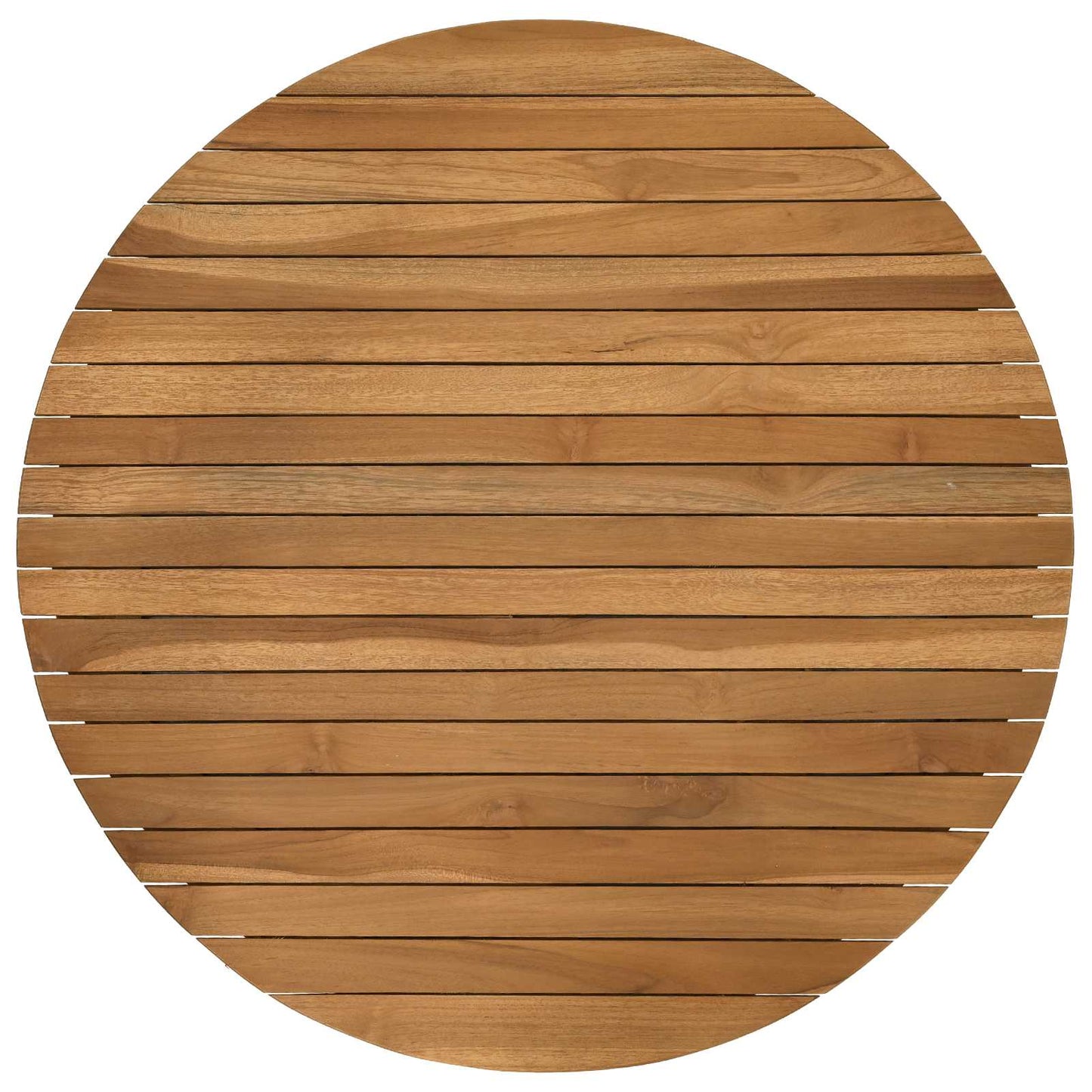 vidaXL Table Top Ø 70 x 3.5 Round Solid Teak Wood Natural