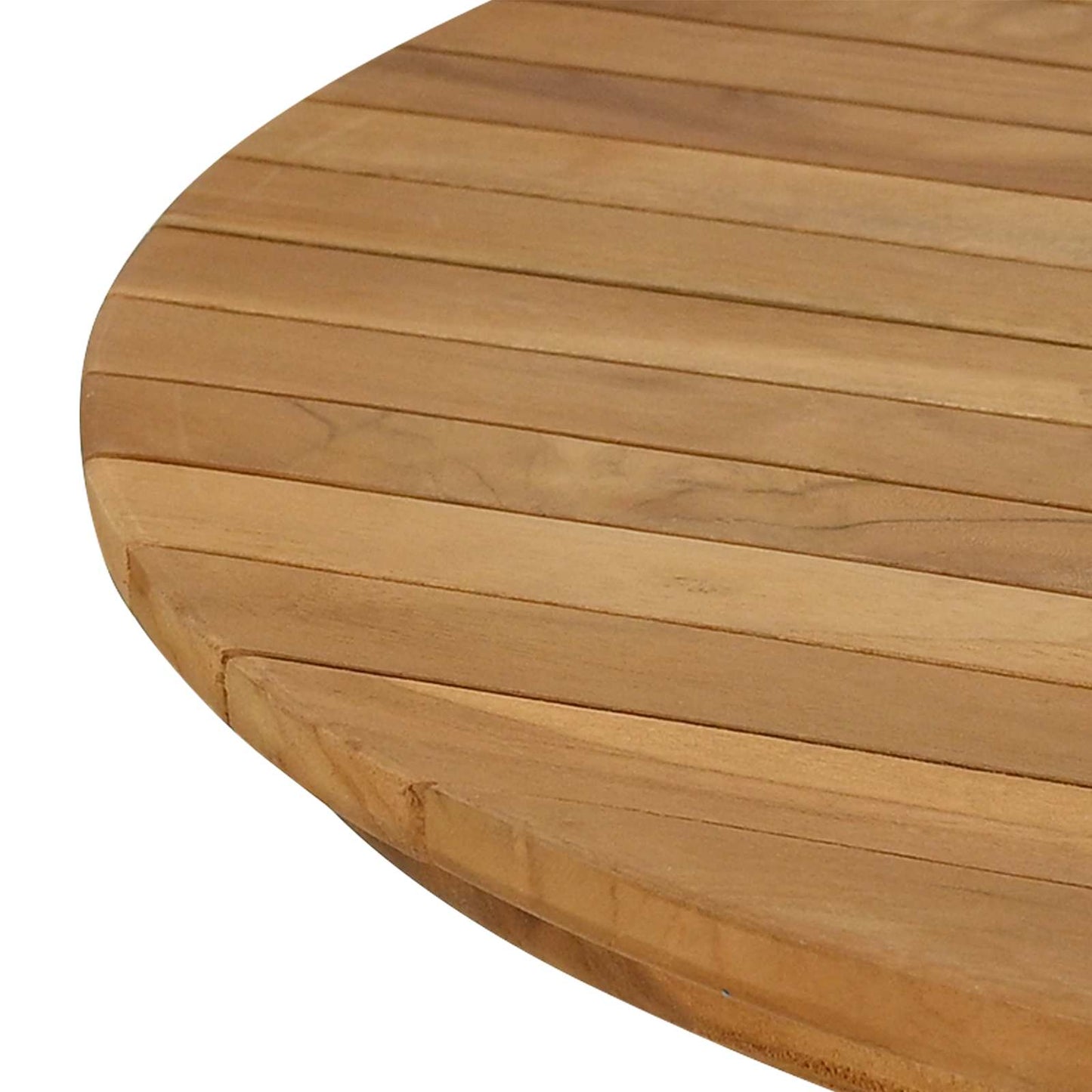 vidaXL Table Top Ø 80 x 3.5 Round Solid Teak Wood Natural
