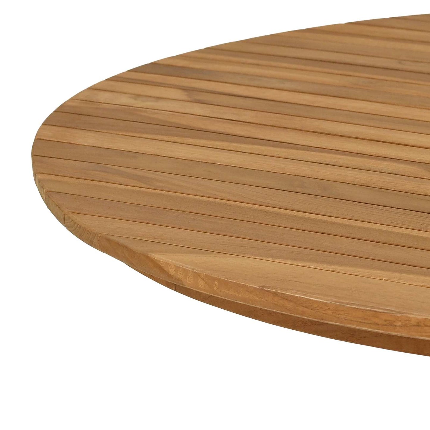 vidaXL Table Top Ø 90 x 3.5 Round Solid Teak Wood Natural