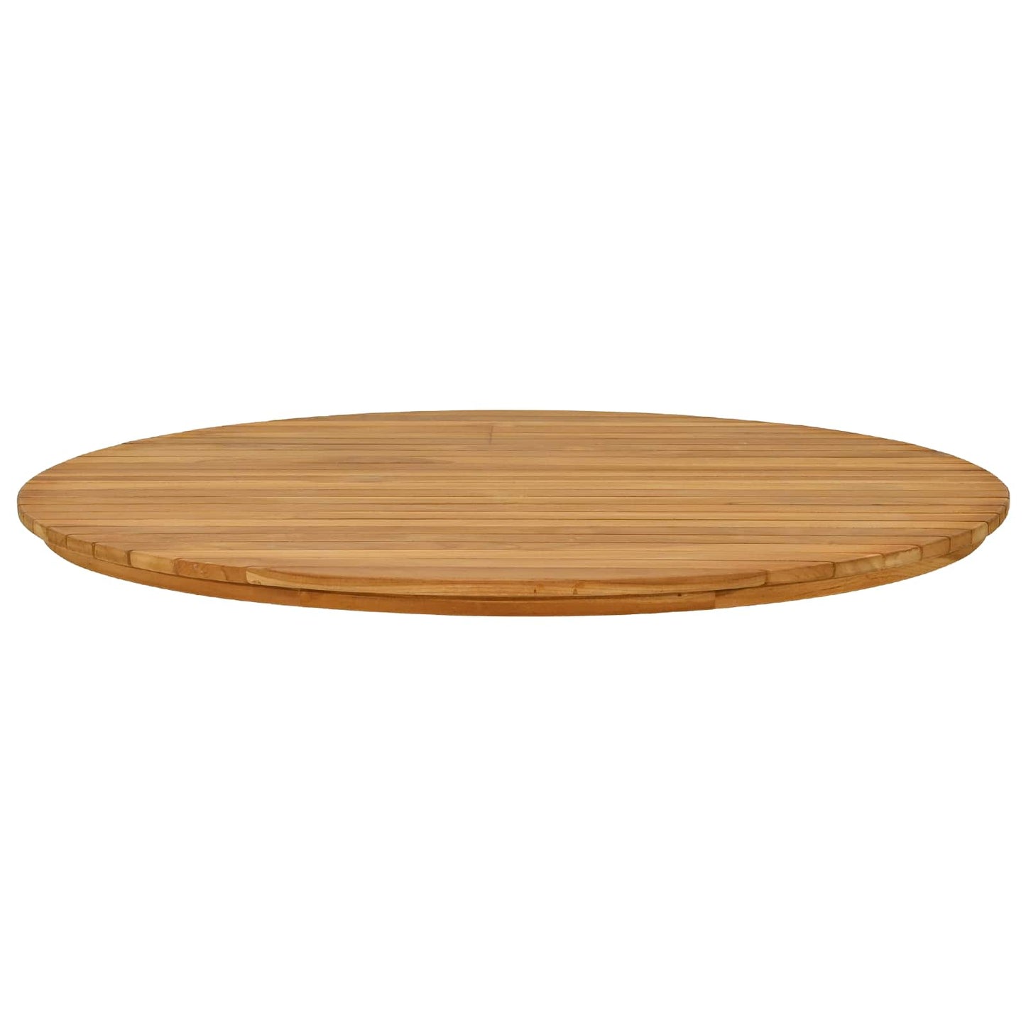 vidaXL Table Top Ø 90 x 3.5 Round Solid Teak Wood Natural