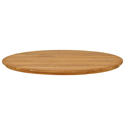 vidaXL Table Top Ø 90 x 3.5 Round Solid Teak Wood Natural