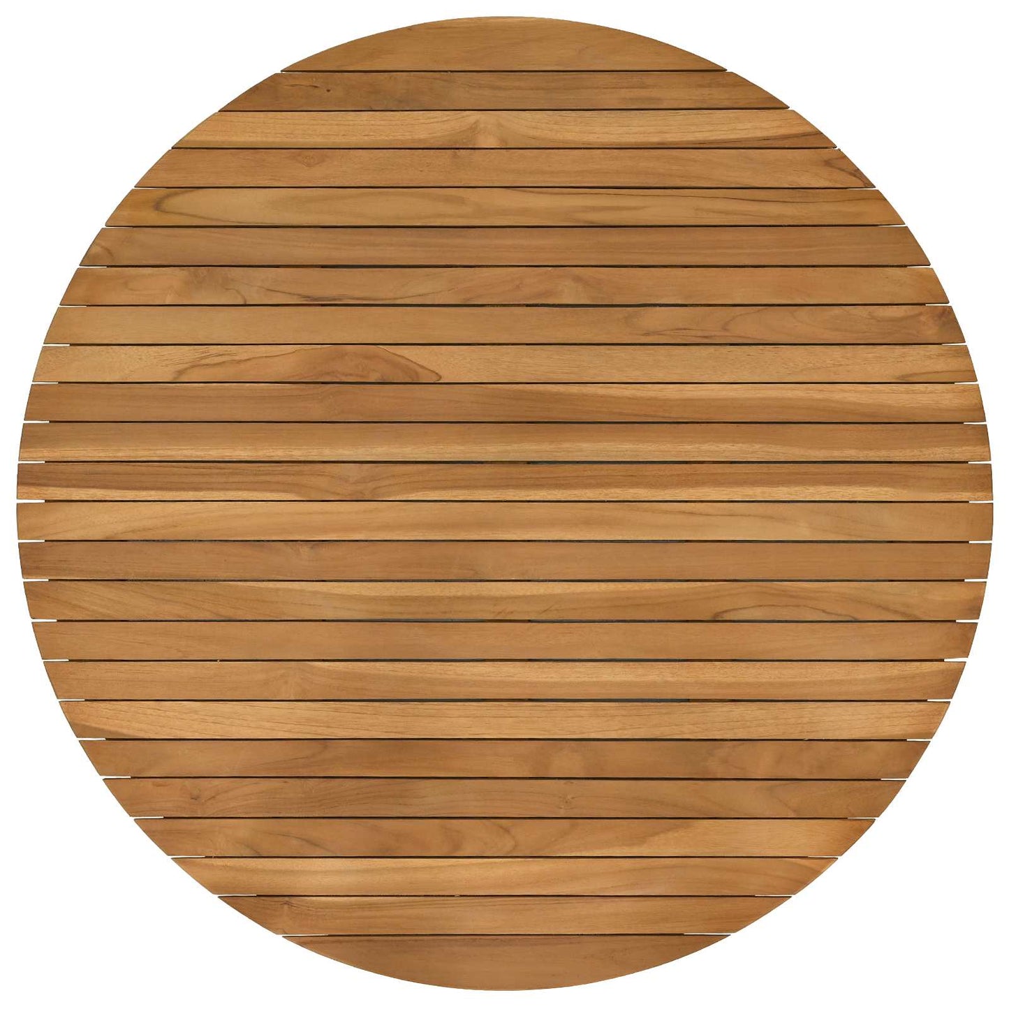 vidaXL Table Top Ø 90 x 3.5 Round Solid Teak Wood Natural