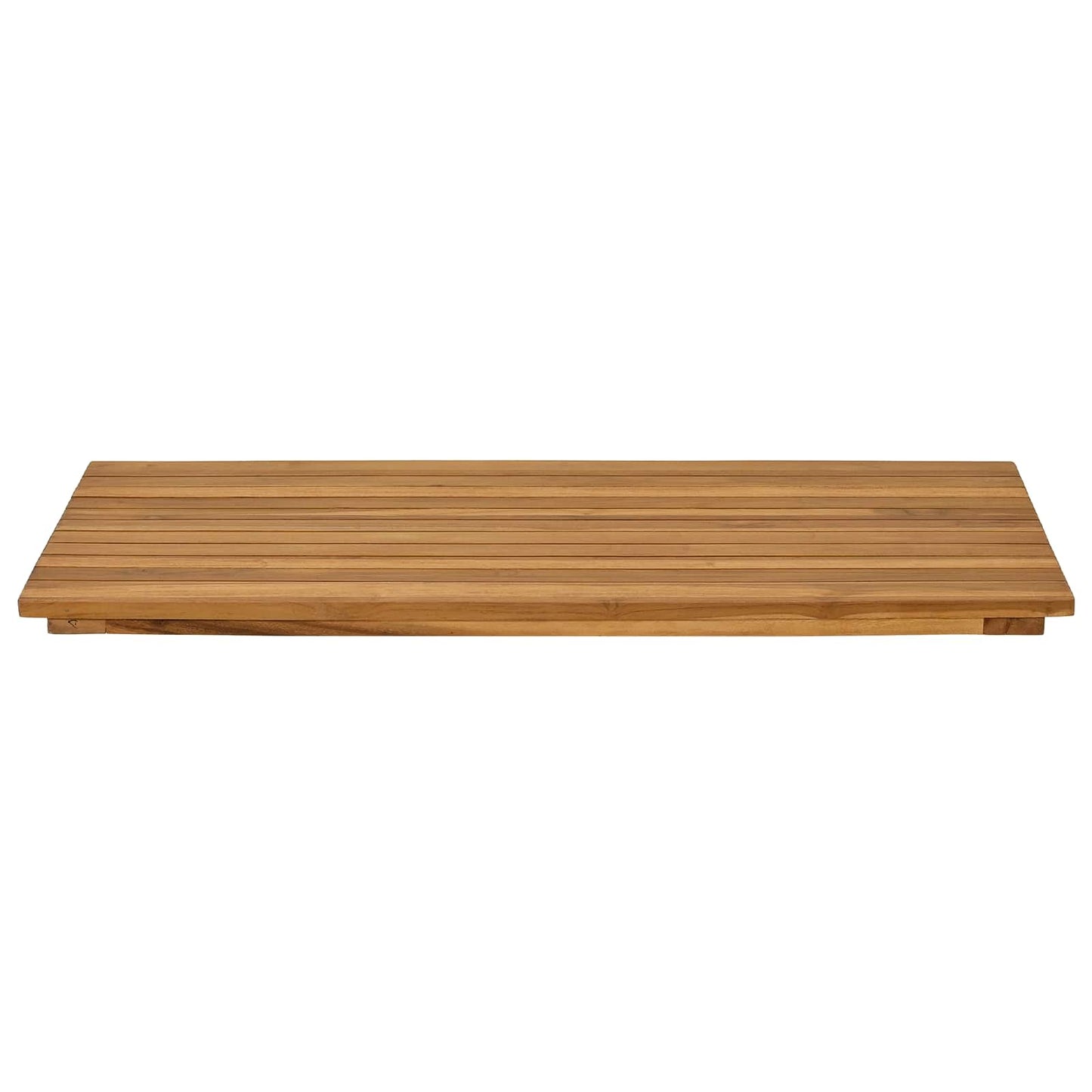 vidaXL Table Top 90 x 45 x 3.5 cm Rectangular Solid Teak Wood Natural