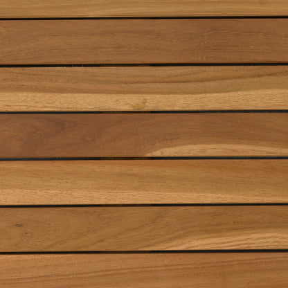vidaXL Table Top 90 x 45 x 3.5 cm Rectangular Solid Teak Wood Natural
