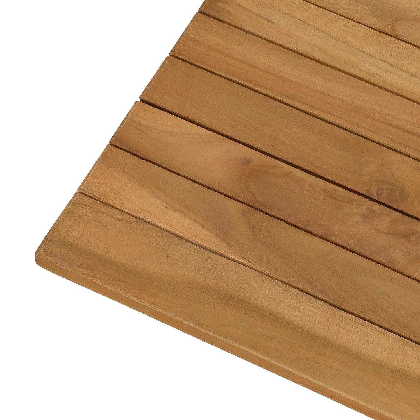 vidaXL Table Top 100 x 50 x 3.5 cm Rectangular Solid Teak Wood Natural