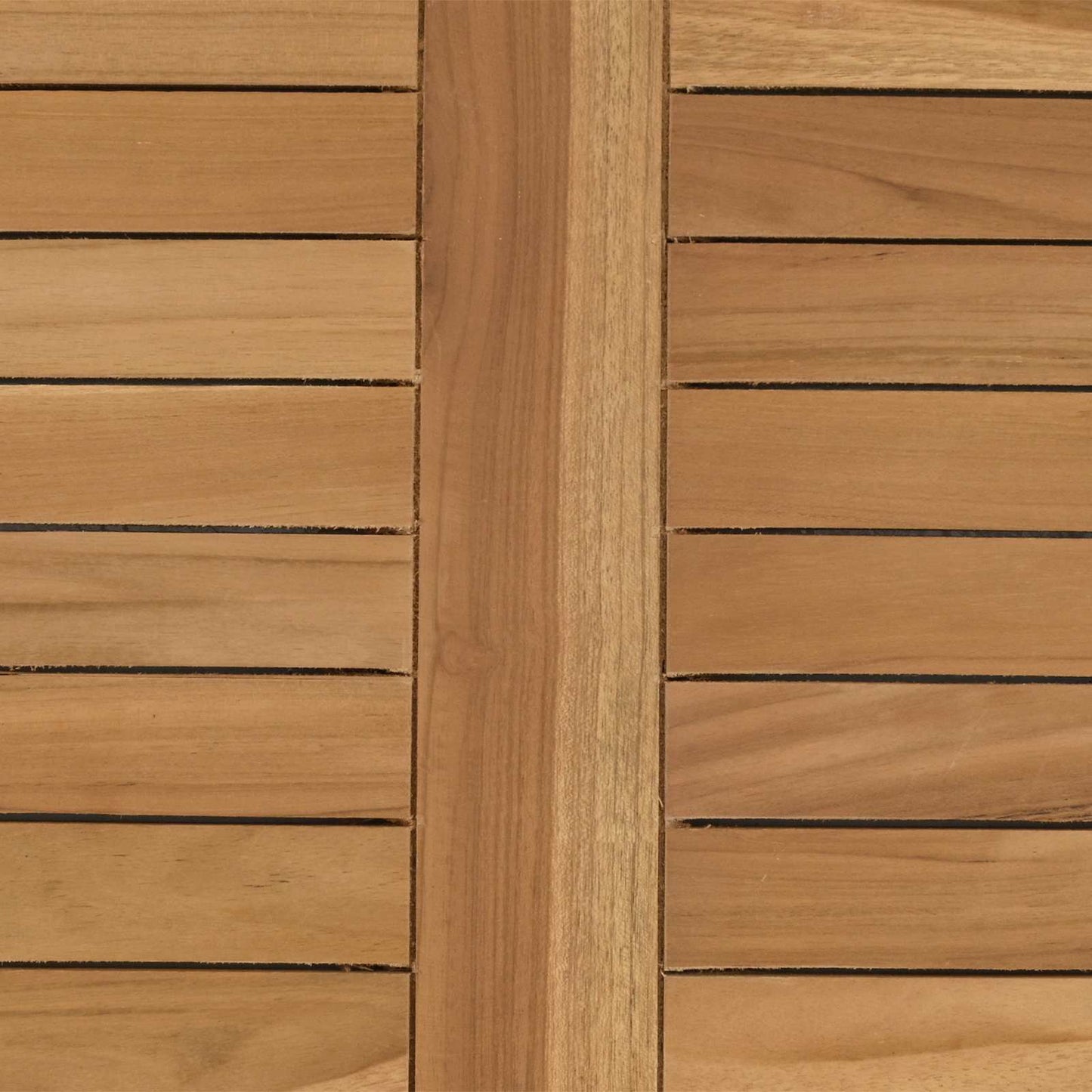vidaXL Table Top Rectangular Solid Teak Wood Natural