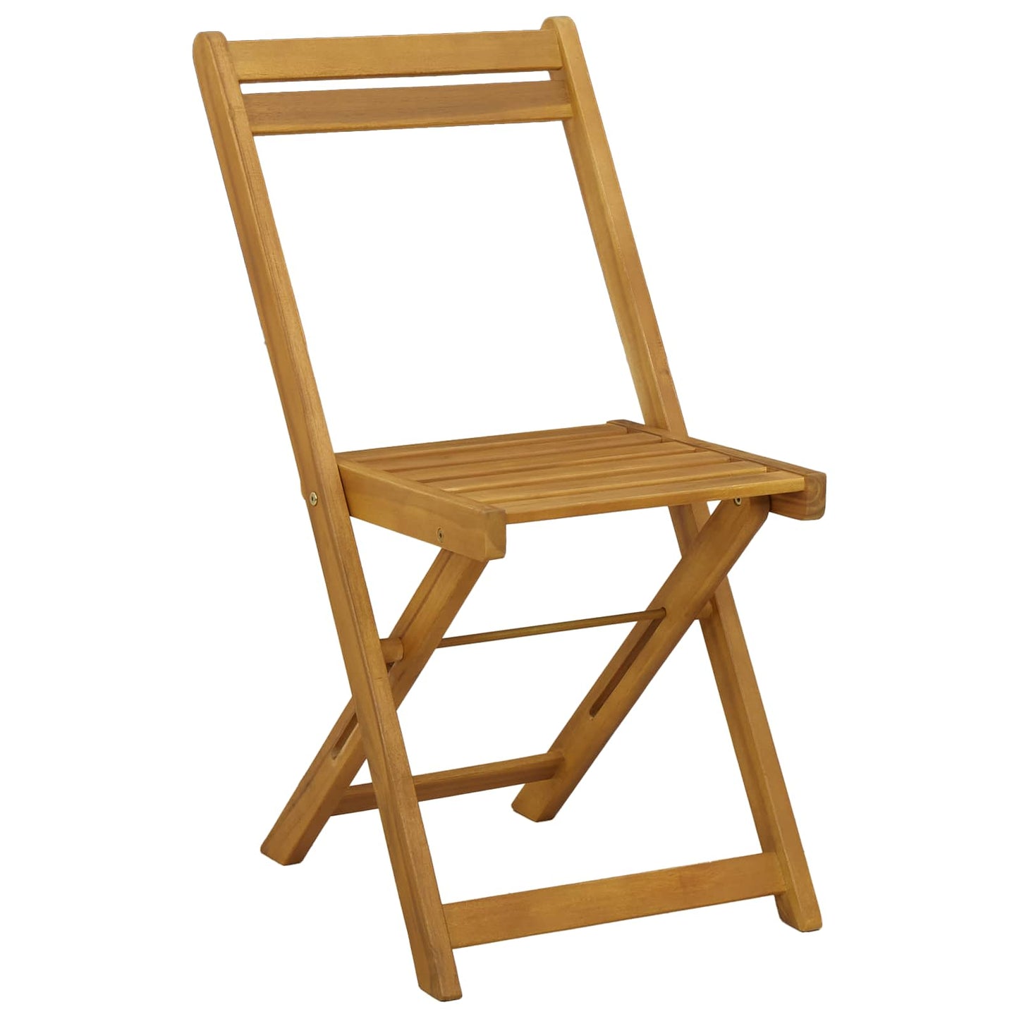 vidaXL Folding Garden Chairs Folding 6 pcs Natural 40 x 53 x 80 cm