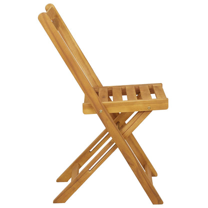 vidaXL Folding Garden Chairs Folding 6 pcs Natural 40 x 53 x 80 cm