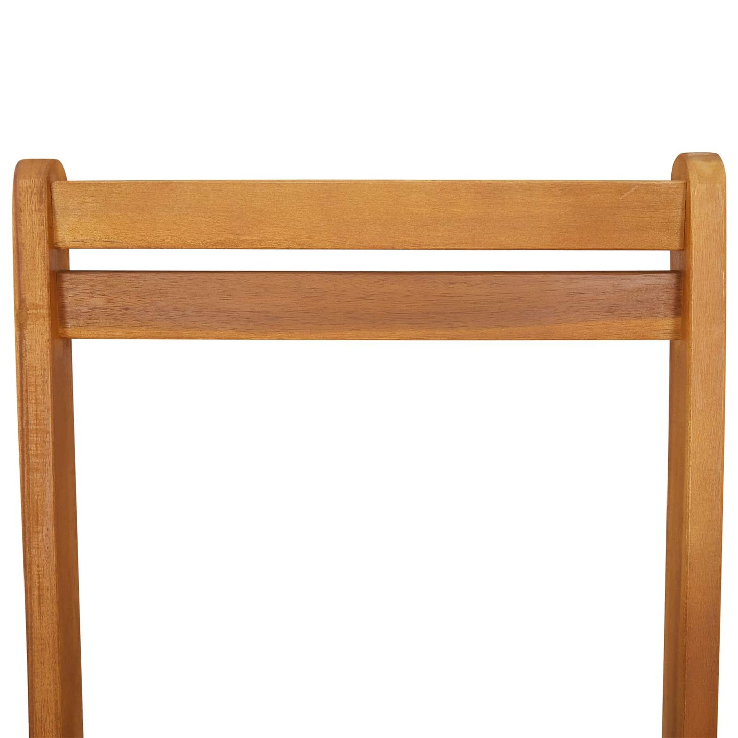 vidaXL Outdoor Bistro Chairs Folding 8 pcs Natural 40 x 53 x 80 cm