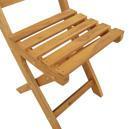 vidaXL Garden Chair 8 pcs Natural 40 x 42 x 85 cm Solid Acacia Wood
