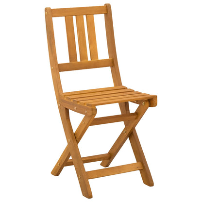 vidaXL Garden Chair 8 pcs Natural 40 x 42 x 85 cm Solid Acacia Wood