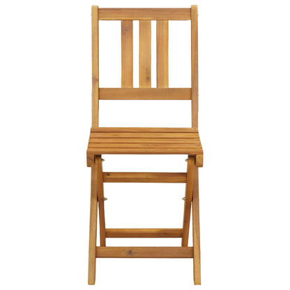 vidaXL Garden Chair 8 pcs Natural 40 x 42 x 85 cm Solid Acacia Wood