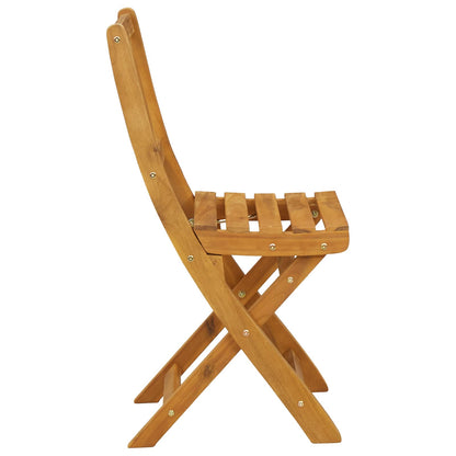 vidaXL Garden Chair 8 pcs Natural 40 x 42 x 85 cm Solid Acacia Wood