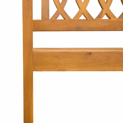 vidaXL Outdoor Bench 6 pcs Natural 56 x 55.5 x 90 cm Solid Acacia Wood