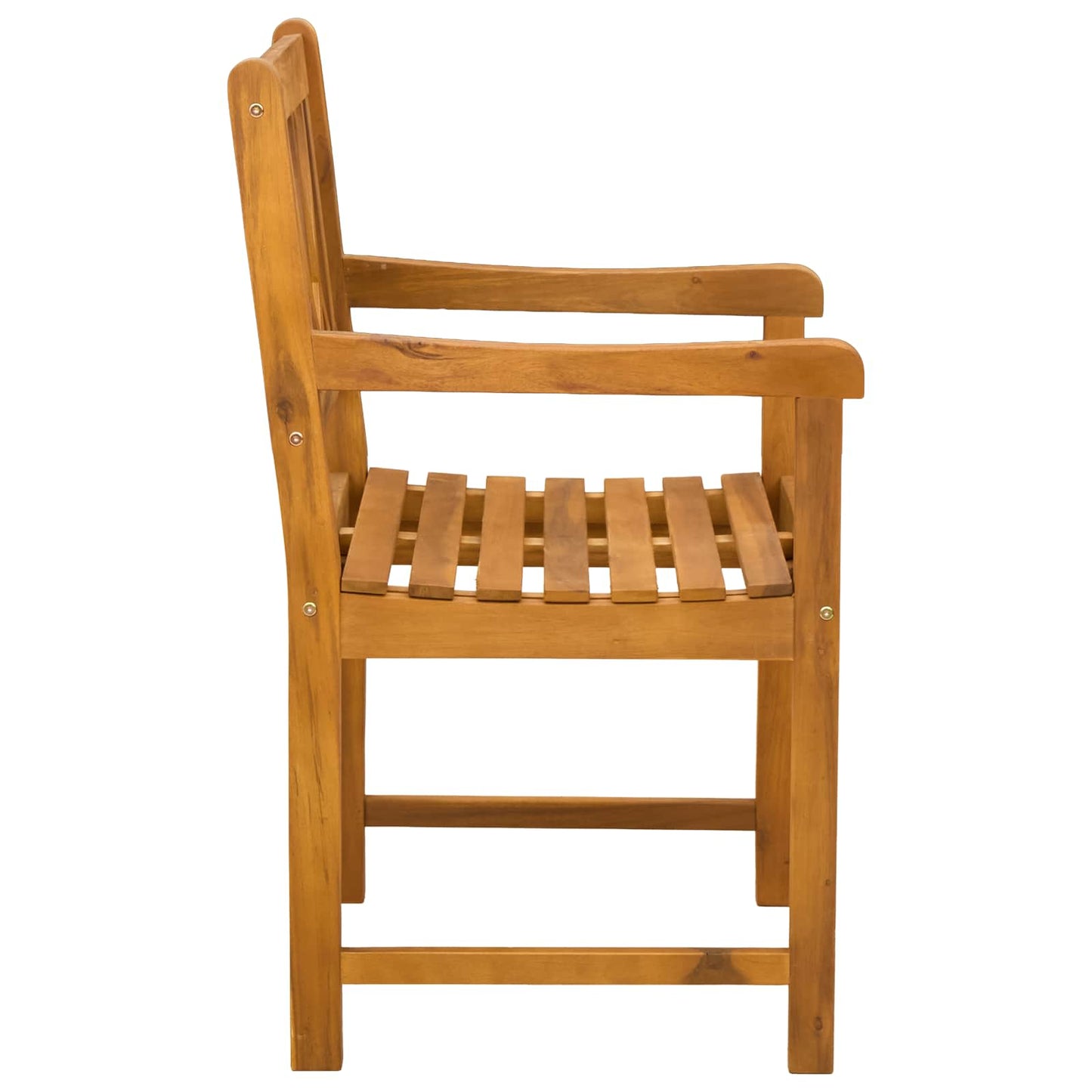 vidaXL Outdoor Bench 6 pcs Natural 56 x 55.5 x 90 cm Solid Acacia Wood