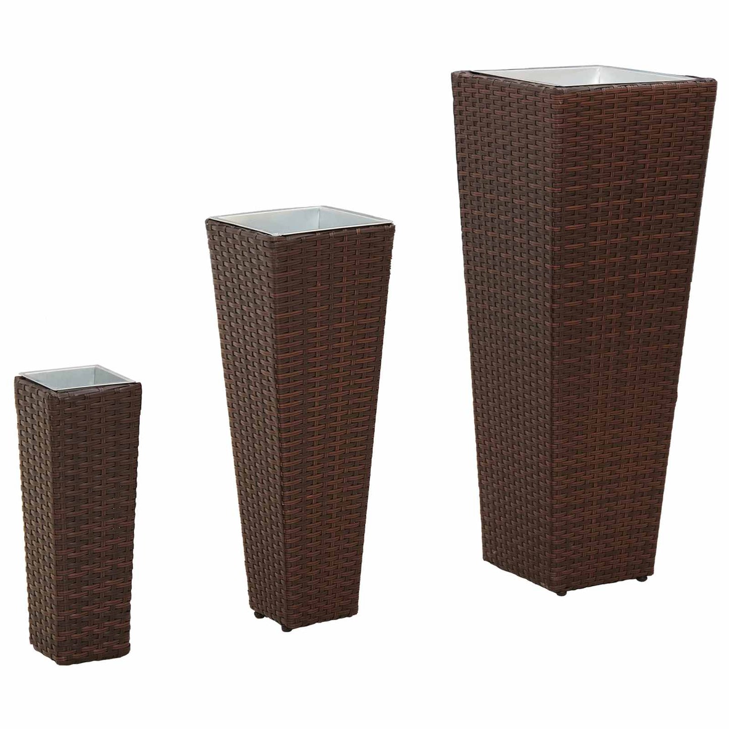 vidaXL Outdoor Set 3 pcs Metal