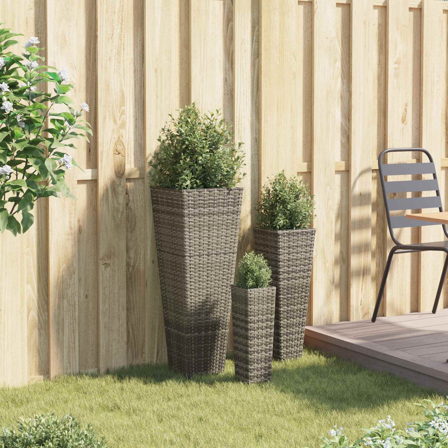 vidaXL Outdoor Set 3 pcs Metal