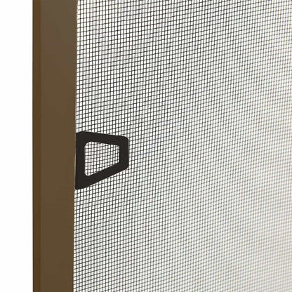 vidaXL Insect Screen for Windows Brown 110 x 130 cm