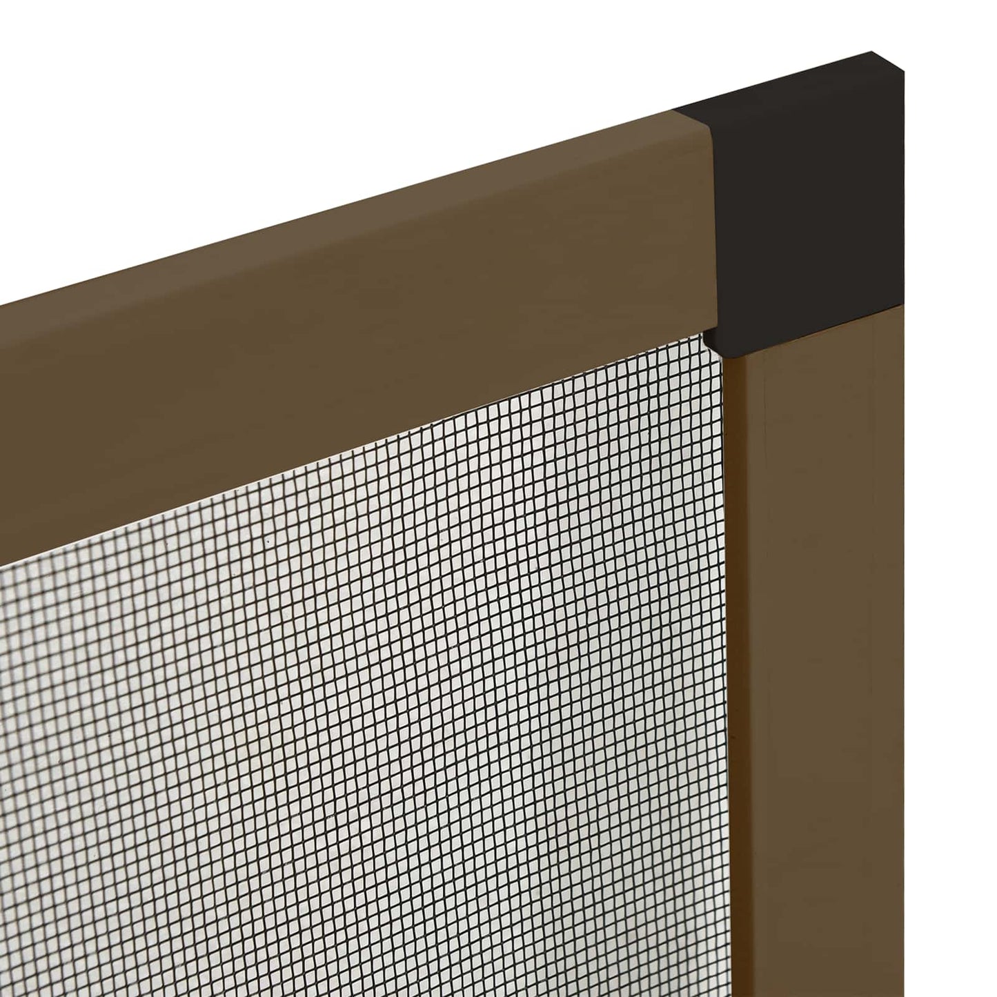 vidaXL Insect Screen for Windows Brown 110 x 130 cm