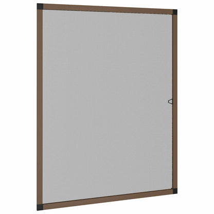 vidaXL Insect Screen for Windows Brown 110 x 130 cm
