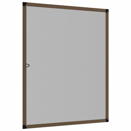 vidaXL Insect Screen for Windows Brown 110 x 130 cm