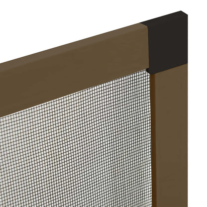 vidaXL Insect Screen for Windows Brown 130 x 150 cm