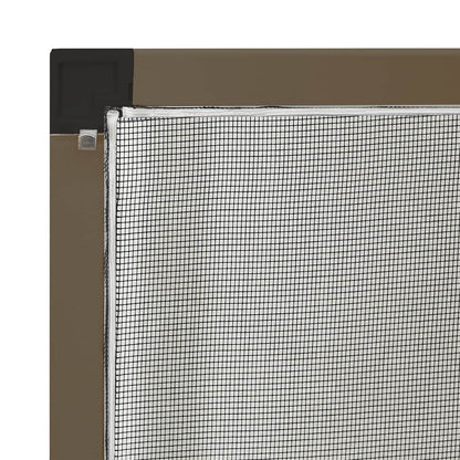 vidaXL Insect Screen for Windows Brown 130 x 150 cm