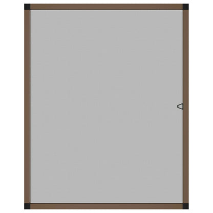 vidaXL Insect Screen for Windows Brown 130 x 150 cm