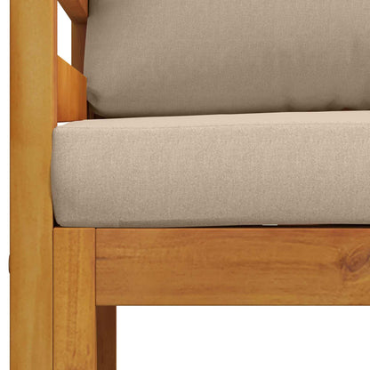 vidaXL 2 pcs Sectional Corner Sofa with Cushions