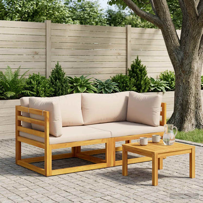 vidaXL Sectional Corner Sofa with Cushions 2 pcs 2-Seater