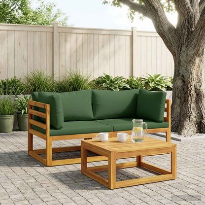 vidaXL Sectional Corner Sofa with Cushions 2 pcs 2-Seater