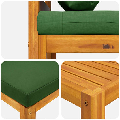 vidaXL 3 pcs Sectional Sofa Set with Cushions