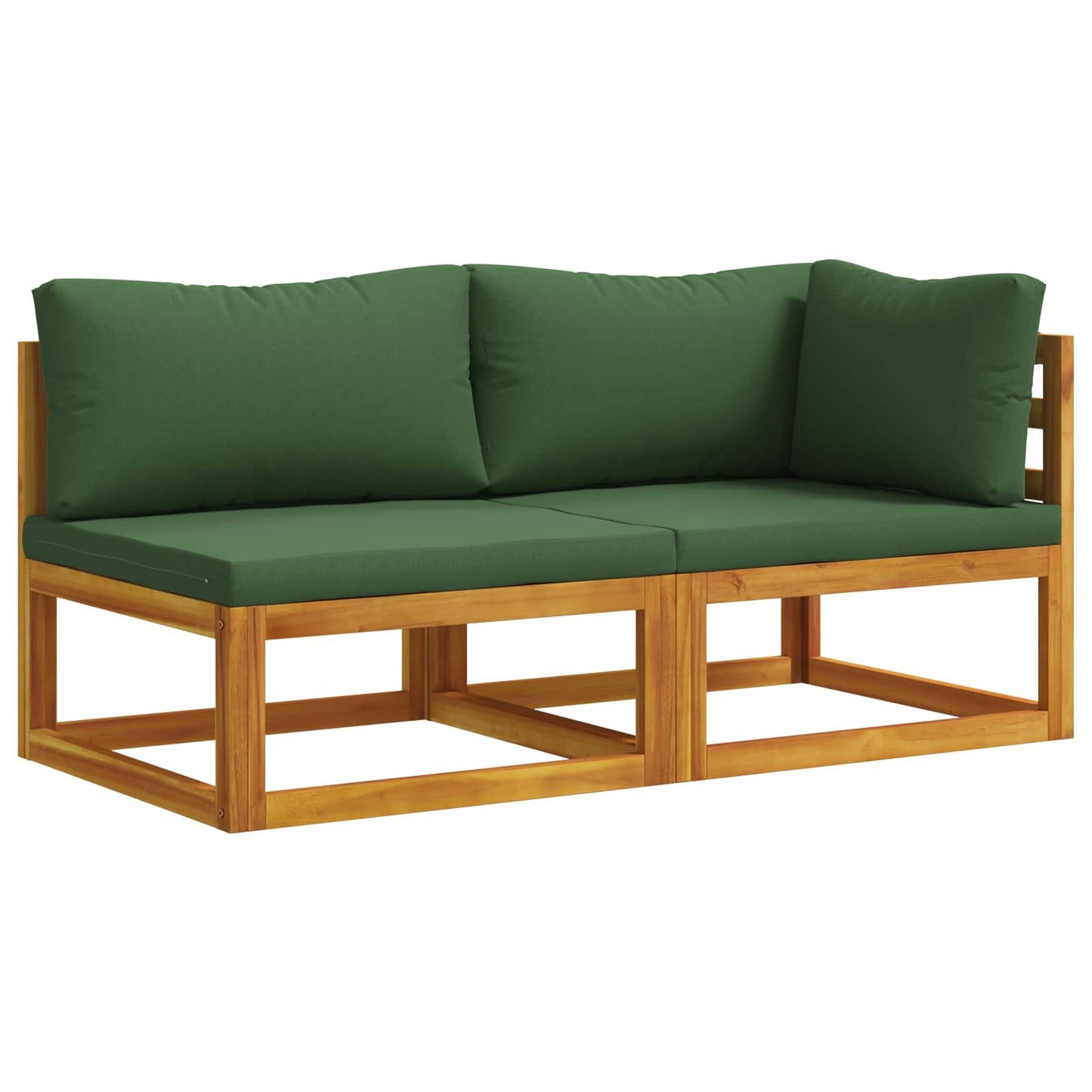 vidaXL 2 pcs Sectional Sofa Set with Cushions