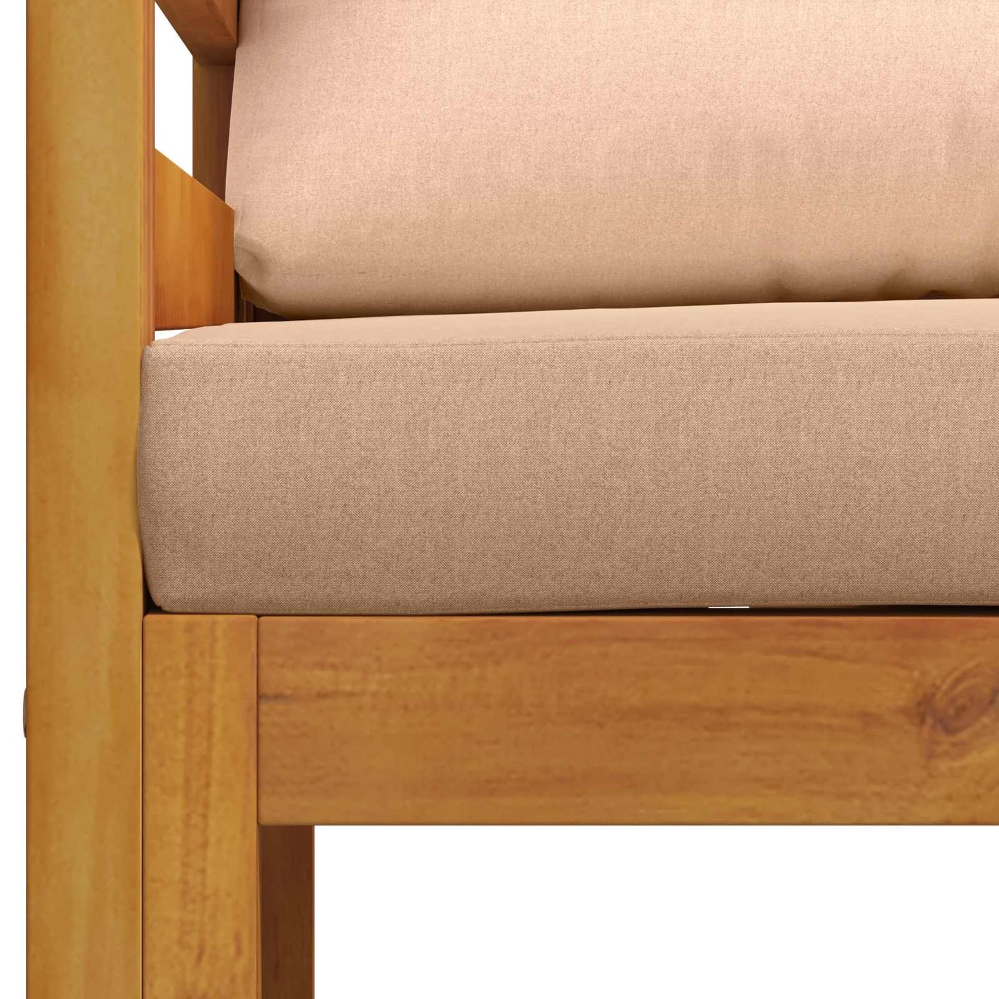 vidaXL 2 pcs Sectional Corner Sofa with Cushions