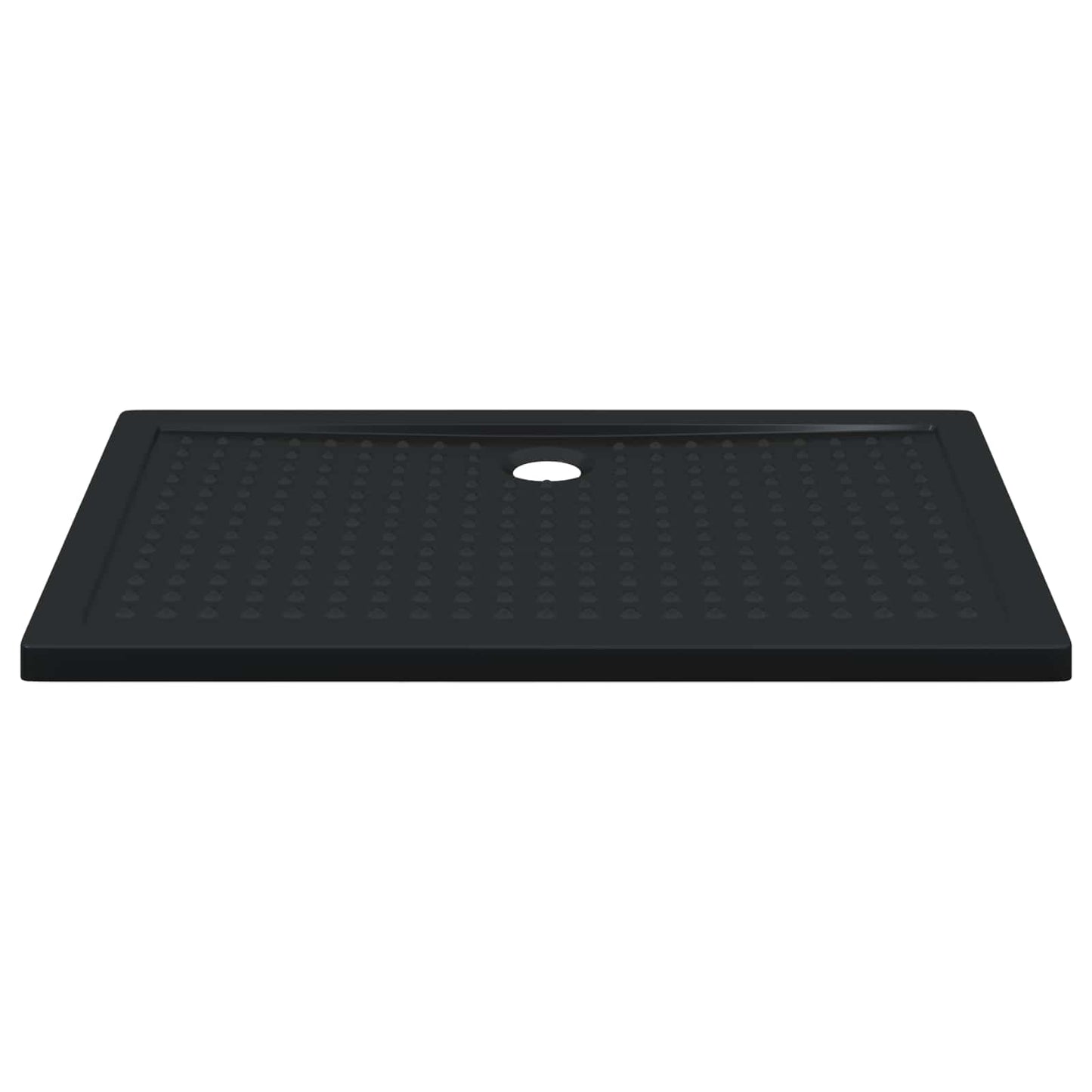 vidaXL Shower Base Tray with Dots Black 120 x 80 x 4 cm ABS