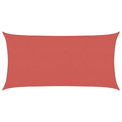 vidaXL Sunshade Sail Terracotta 2 x 6 m HDPE