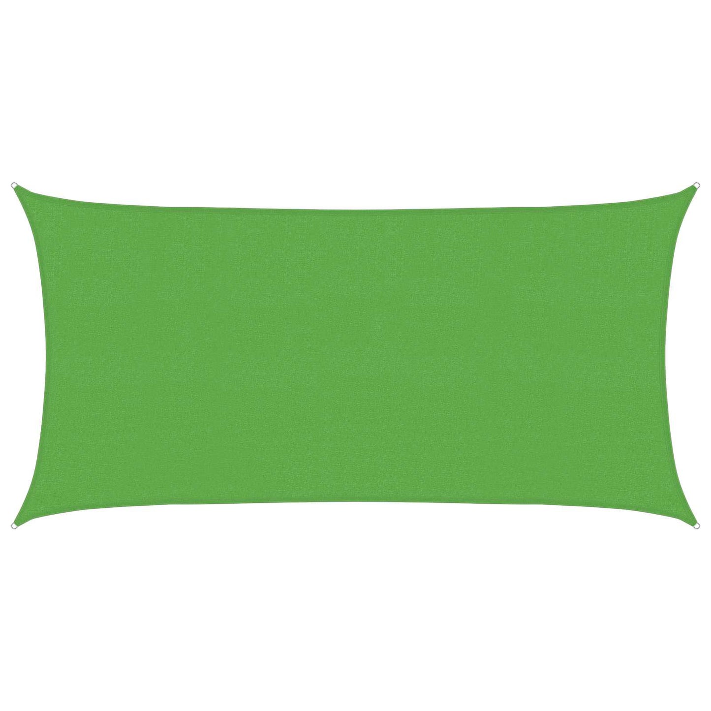vidaXL Sunshade Sail 2.5 x 6 m HDPE Rectangular Light Green