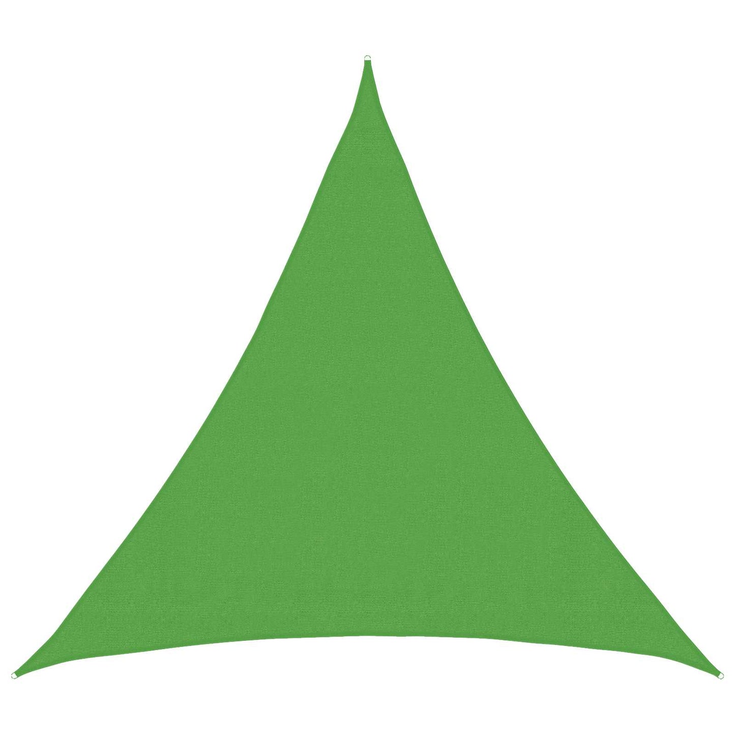 vidaXL Sunshade Sail Light Green 2 x 2 x 2 m HDPE