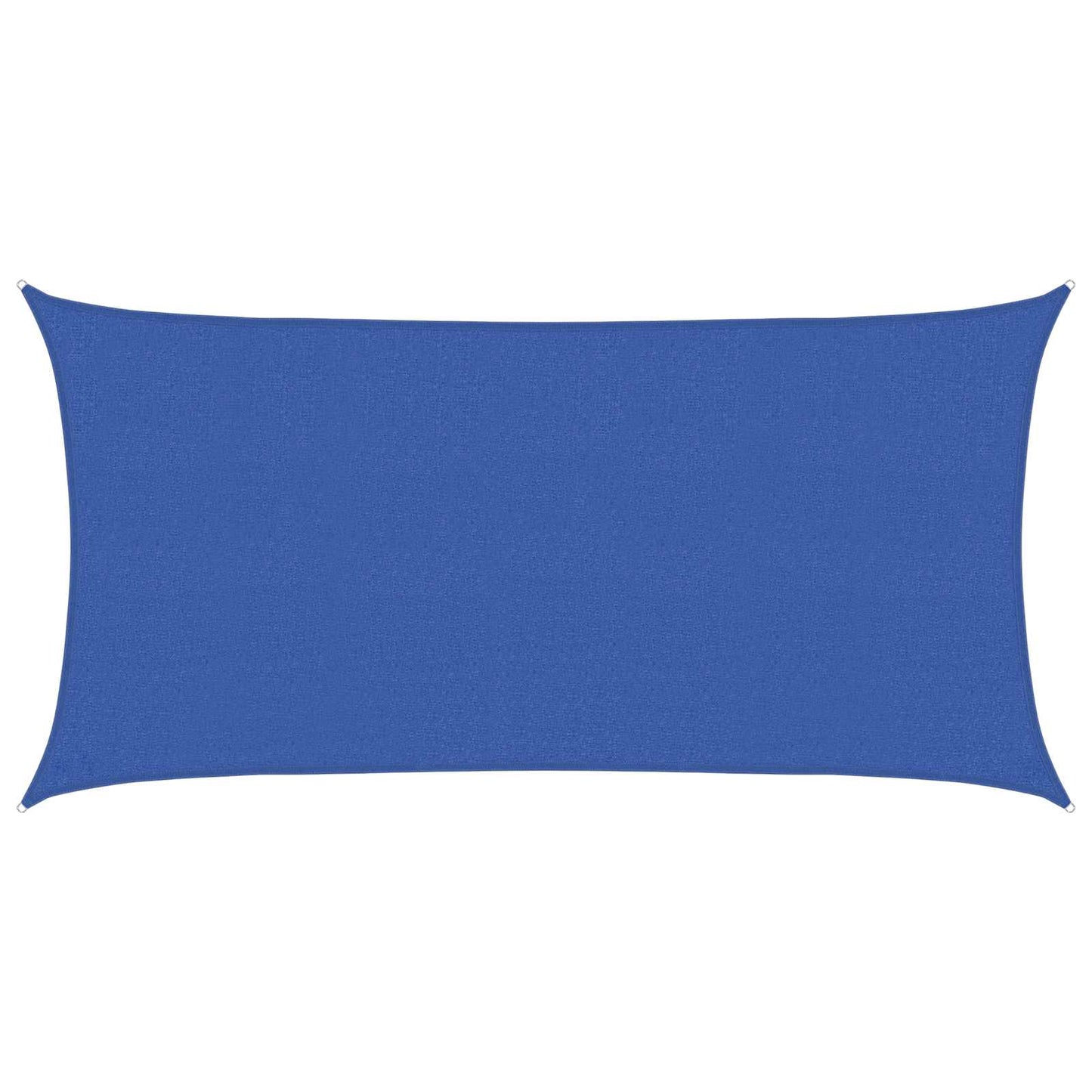 vidaXL Sunshade Sail Blue 2 x 6 m HDPE