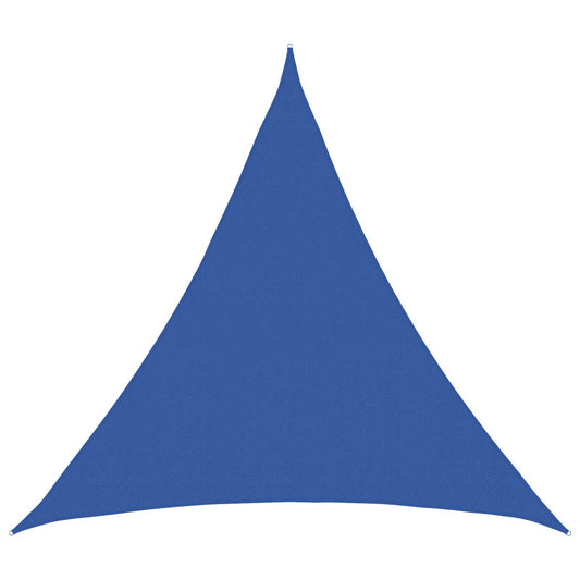 vidaXL Sunshade Sail Blue 2 x 2 x 2 m HDPE